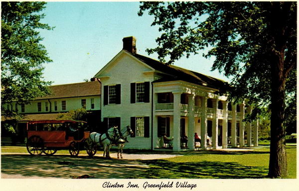 Henry Ford Museum and Greenfield Village - Old Postcard Photo